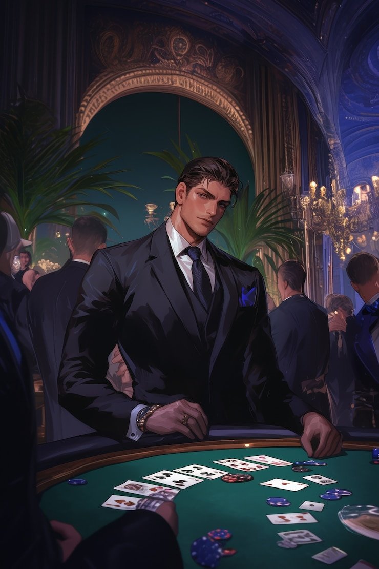 Studio dealer langsung timur 99 dengan meja blackjack, roulette, dan baccarat